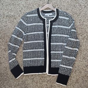 NWOT Loft tweed sweater jacket